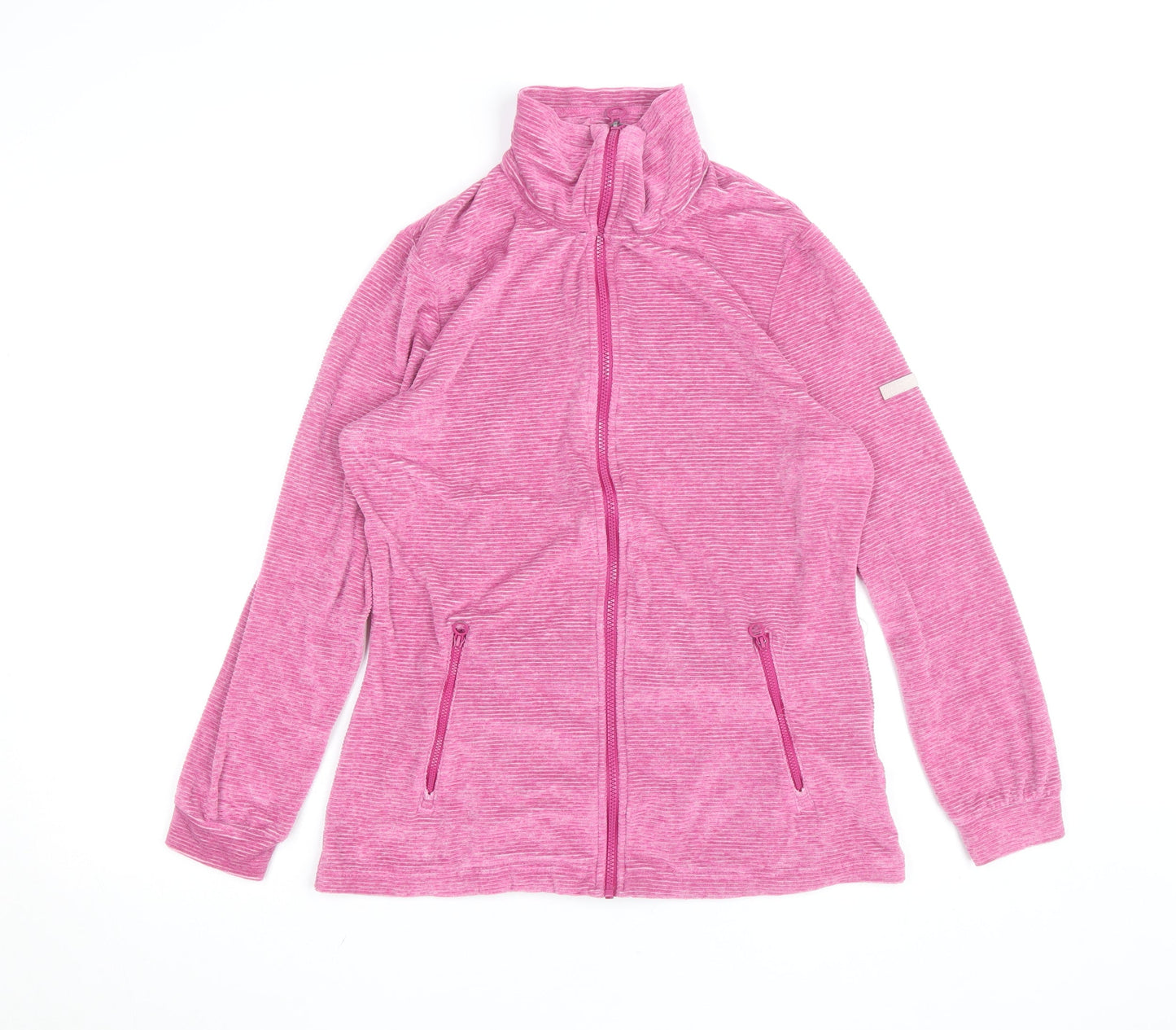 Regatta Women's Pink Full Zip Lightweight Fleece Jacket Size 12