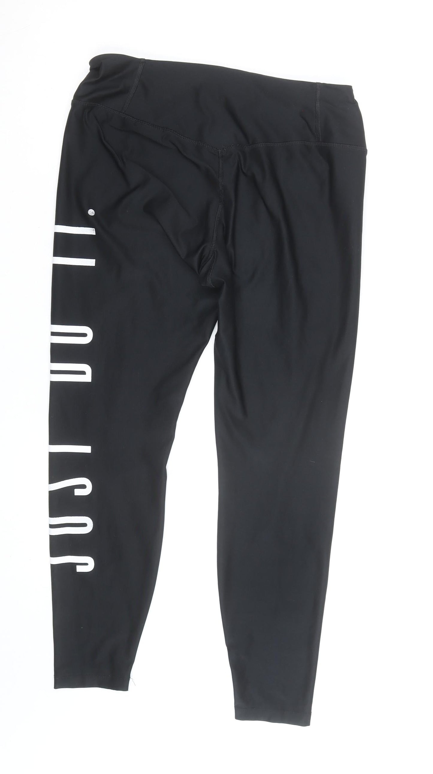 Nike Women's Black Dri-Fit Just Do It Leggings Size L