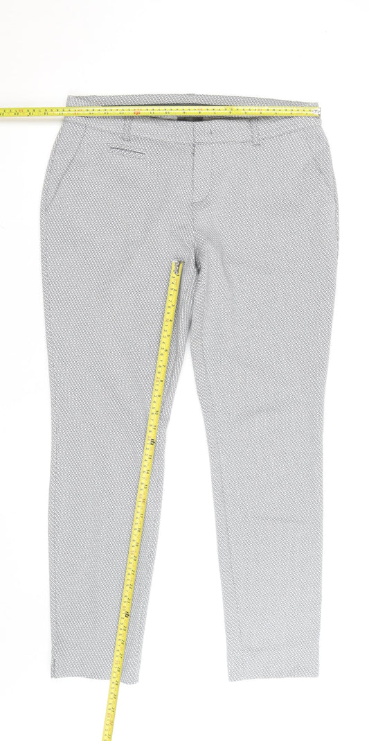 Street One Men's Grey Slim Fit Chino Trousers Size M