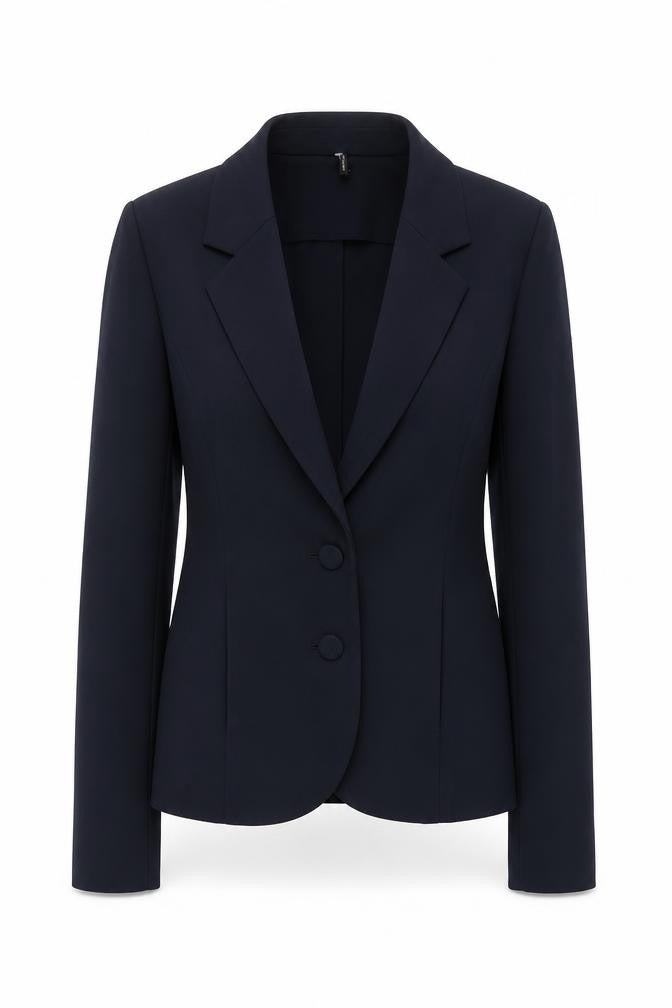 Freequent Women's Blue Tailored Blazer Jacket Size M