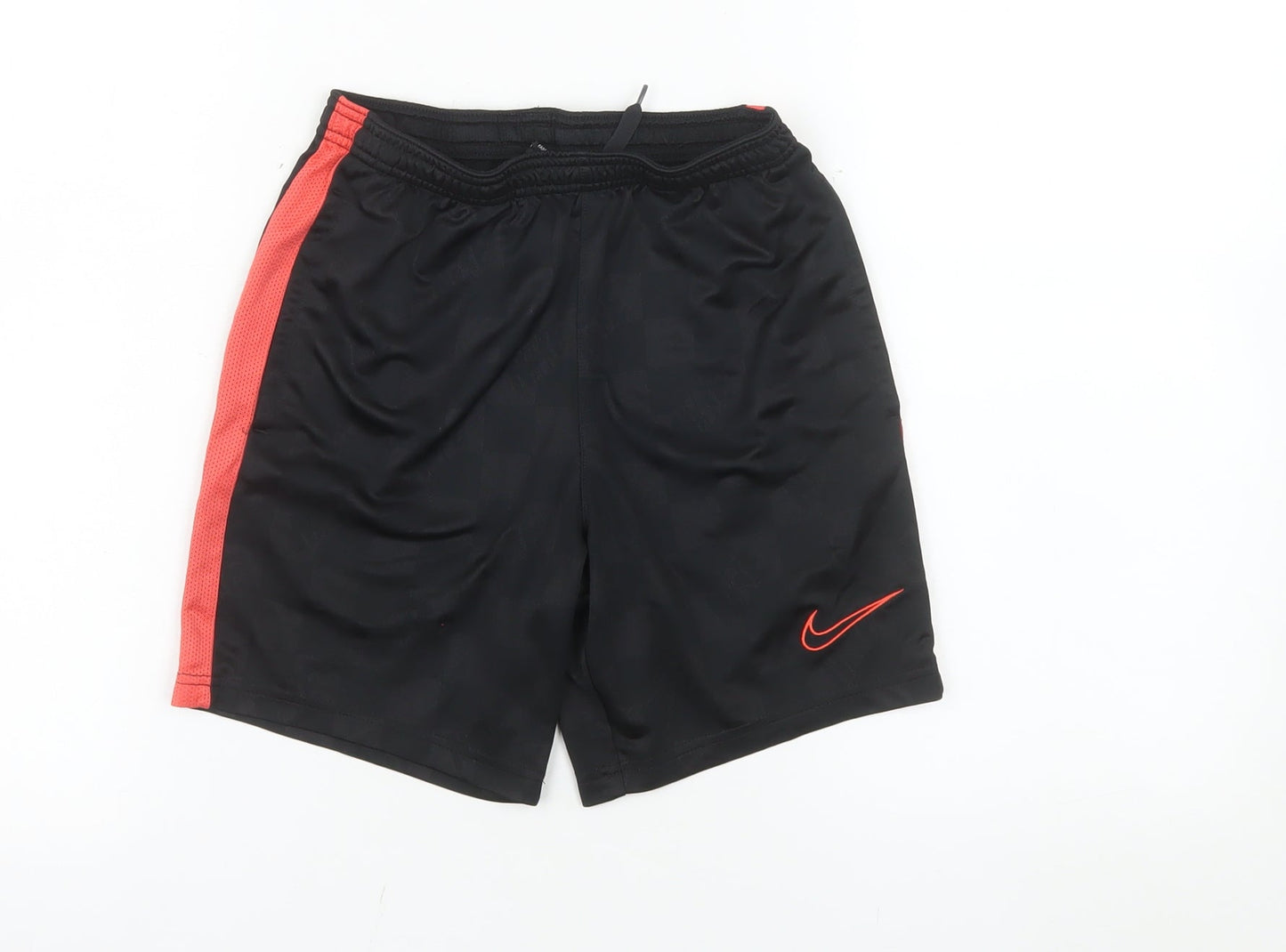 Nike Boys Black Red Dri-FIT Activewear Shorts Size M 10-12 Years