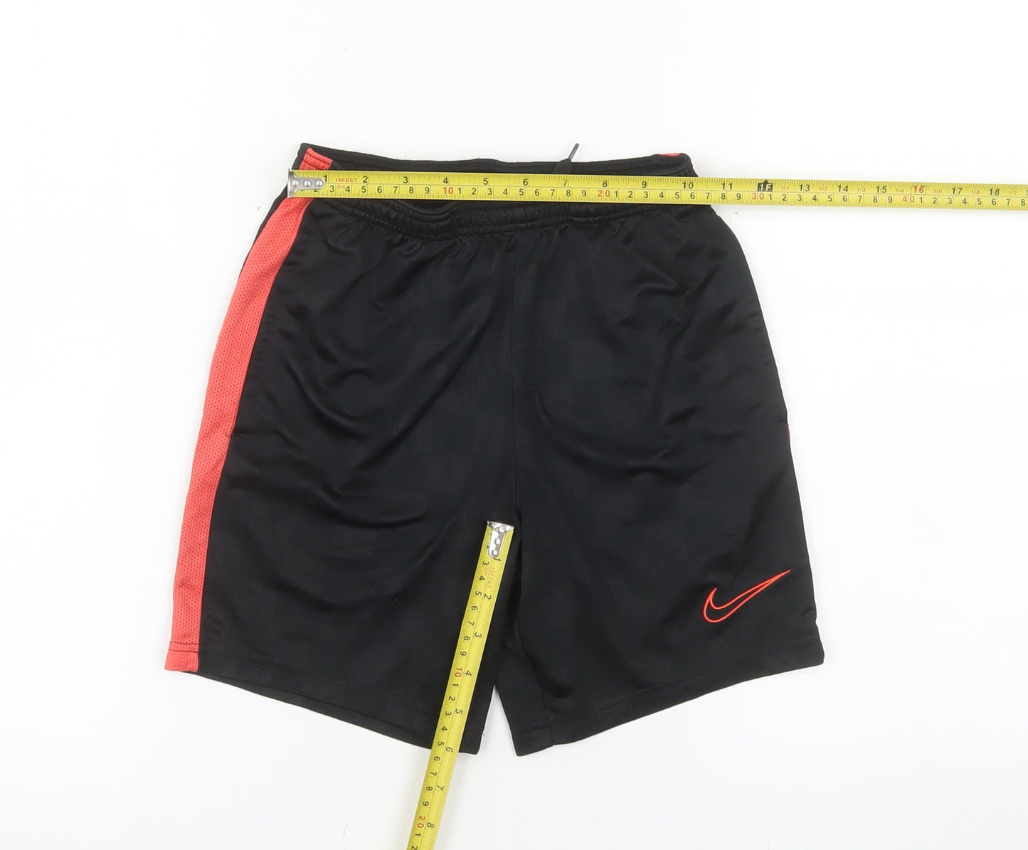 Nike Boys Black Red Dri-FIT Activewear Shorts Size M 10-12 Years