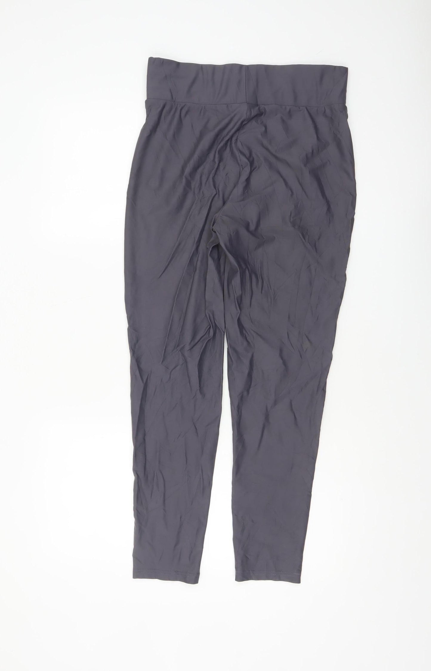 ASOS DESIGN Womens Grey Leggings Size 12 Slim Fit Activewear