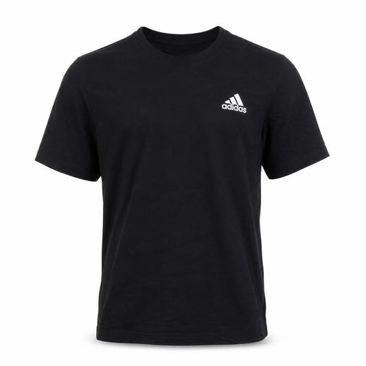 Adidas Men’s Black Cotton Short Sleeve Crew Neck T-Shirt M