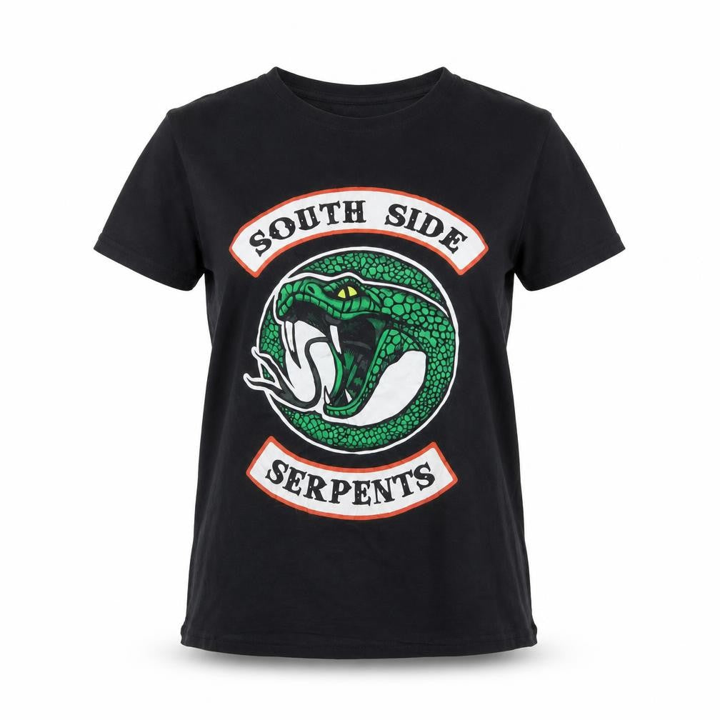 New Look Women’s Black South Side Serpents T-Shirt Size 6