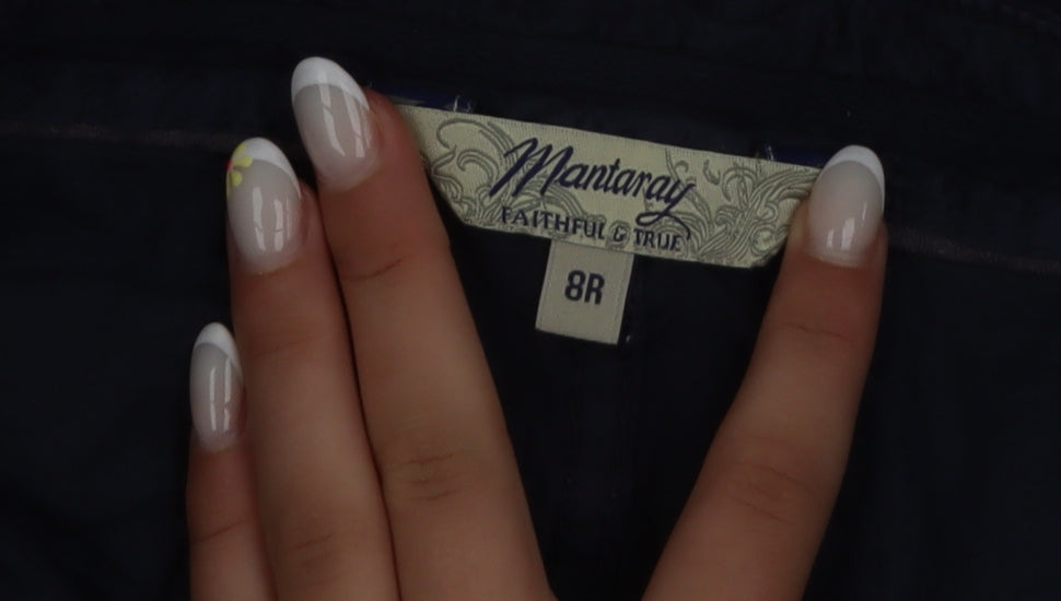 Mantaray Women Blue Size 8 Regular Straight Fit Jeans