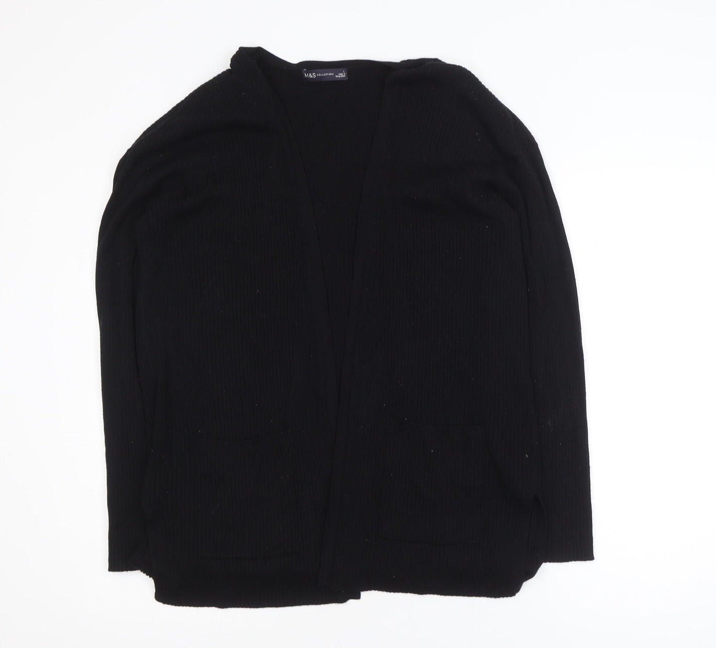 Marks and Spencer Women’s Black Large Knit Cardigan