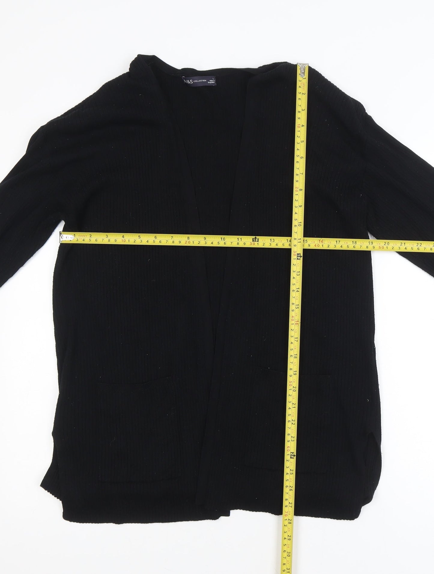 Marks and Spencer Women’s Black Large Knit Cardigan