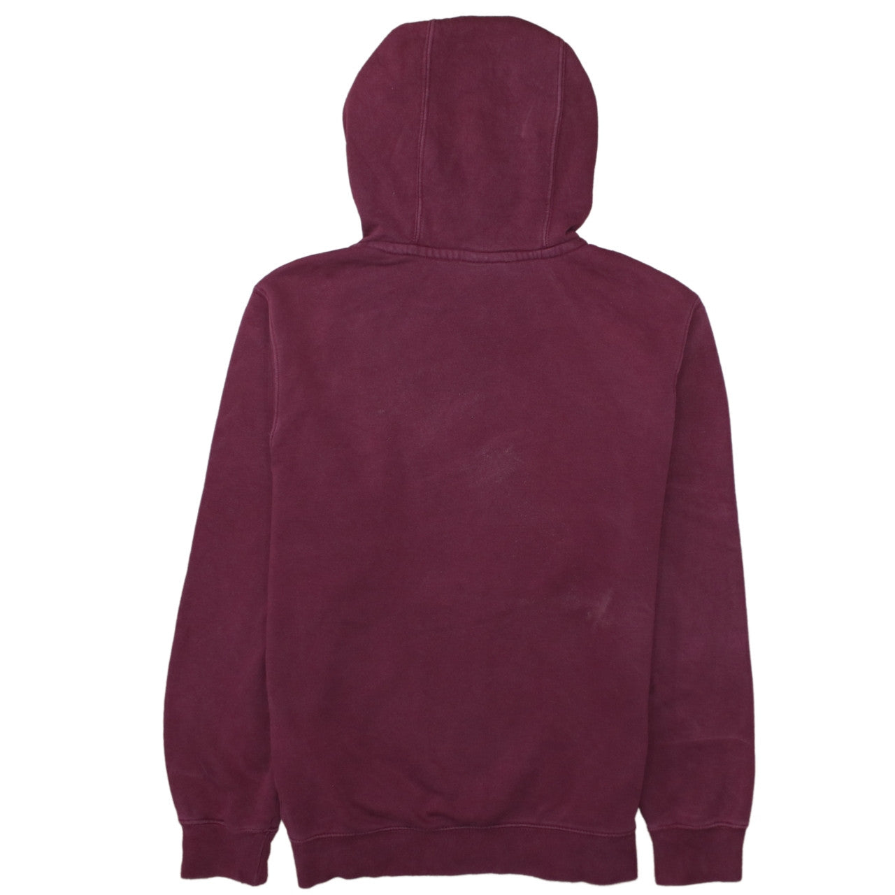 Nike Men's Red Pullover Hoodie Small Regular Fit Fleece Sweatshirt