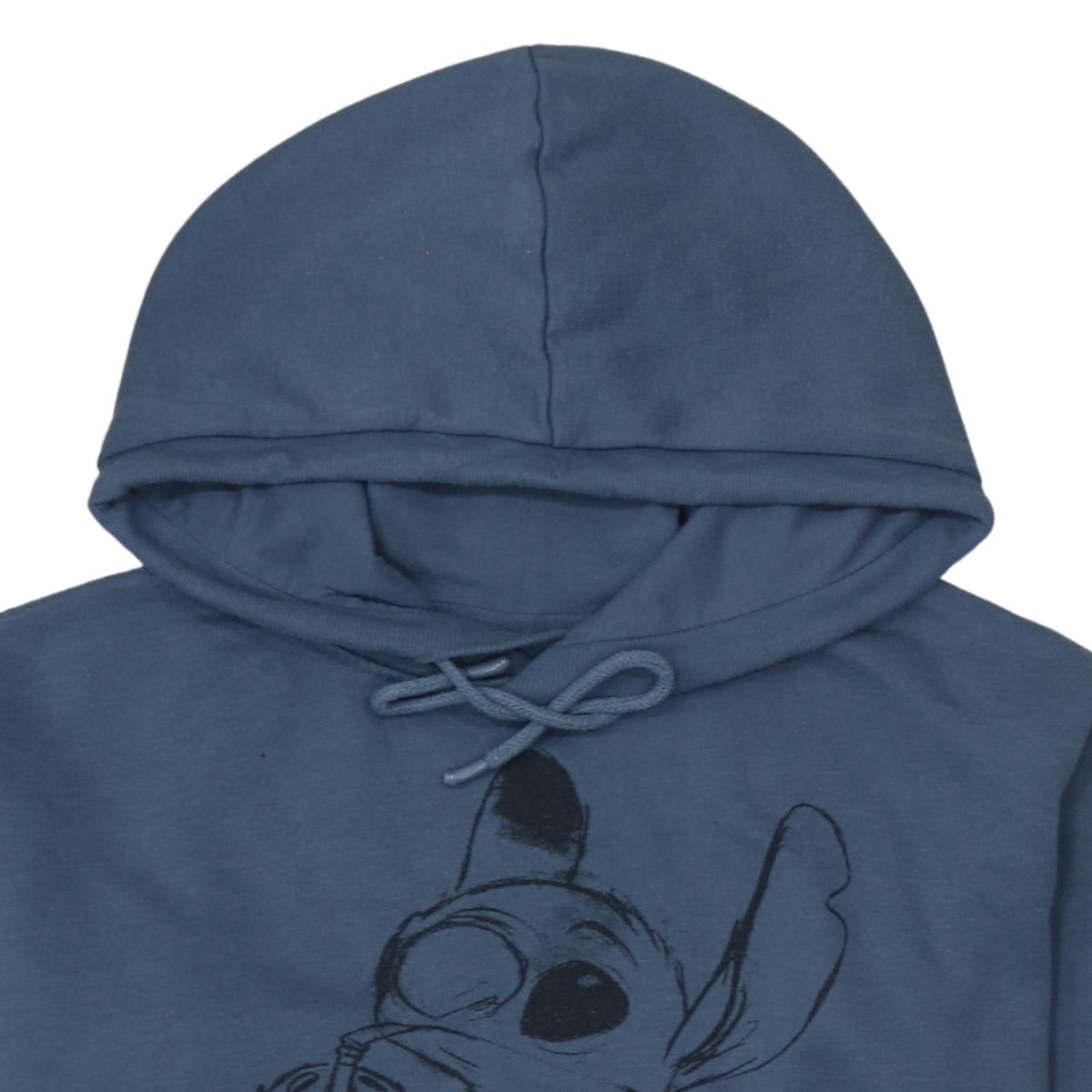 Disney Primark Women Blue Stitch Pullover Hoodie Size 2XS