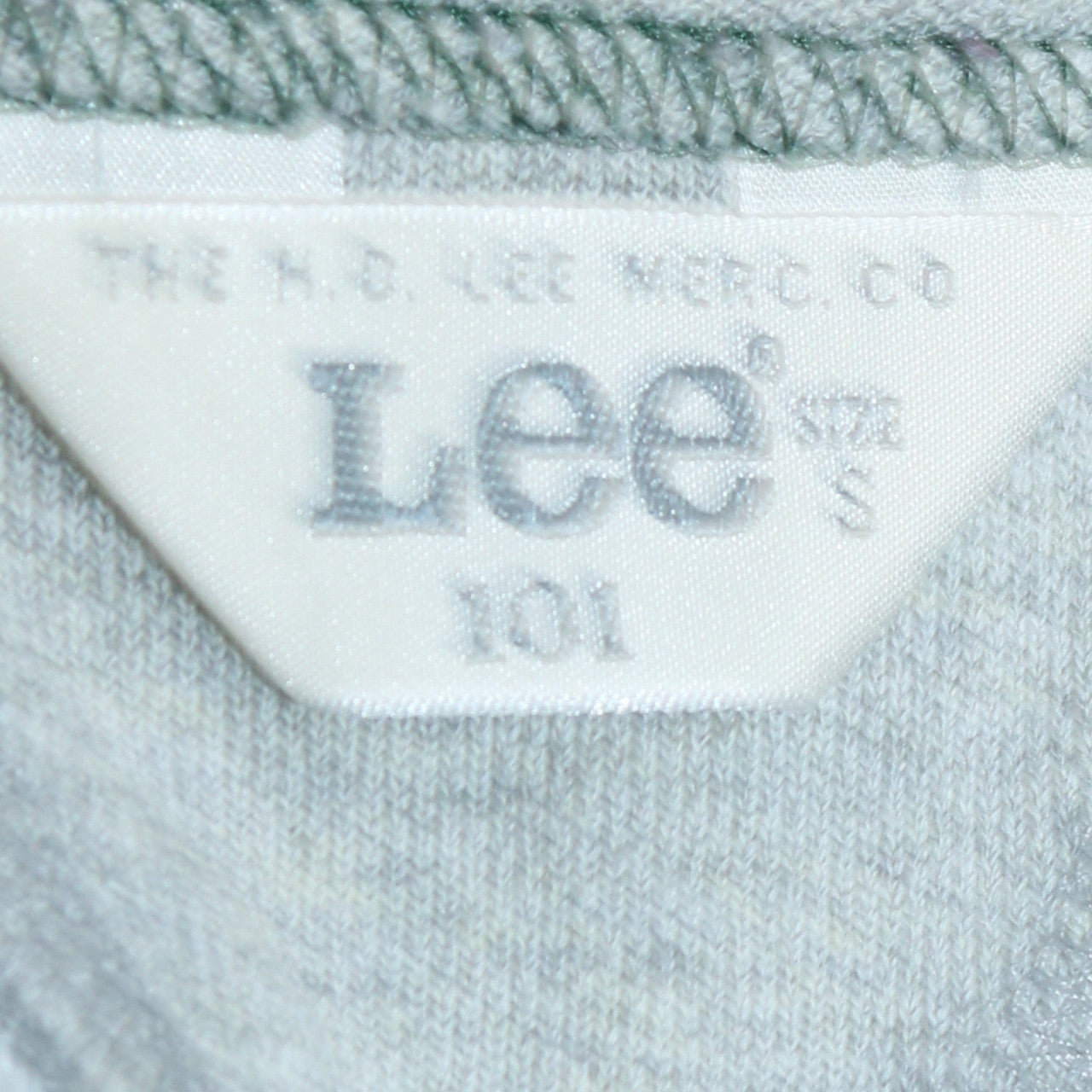 Lee 101 Grey Men's S Pullover Sweatshirt Embroidered Logo