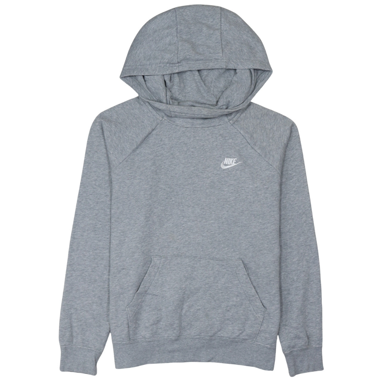Nike Men's Grey Pullover Hoodie Small Regular Fit Sportswear