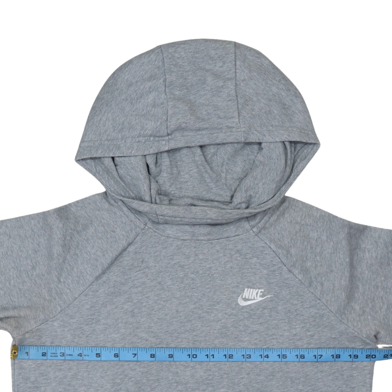 Nike Men's Grey Pullover Hoodie Small Regular Fit Sportswear