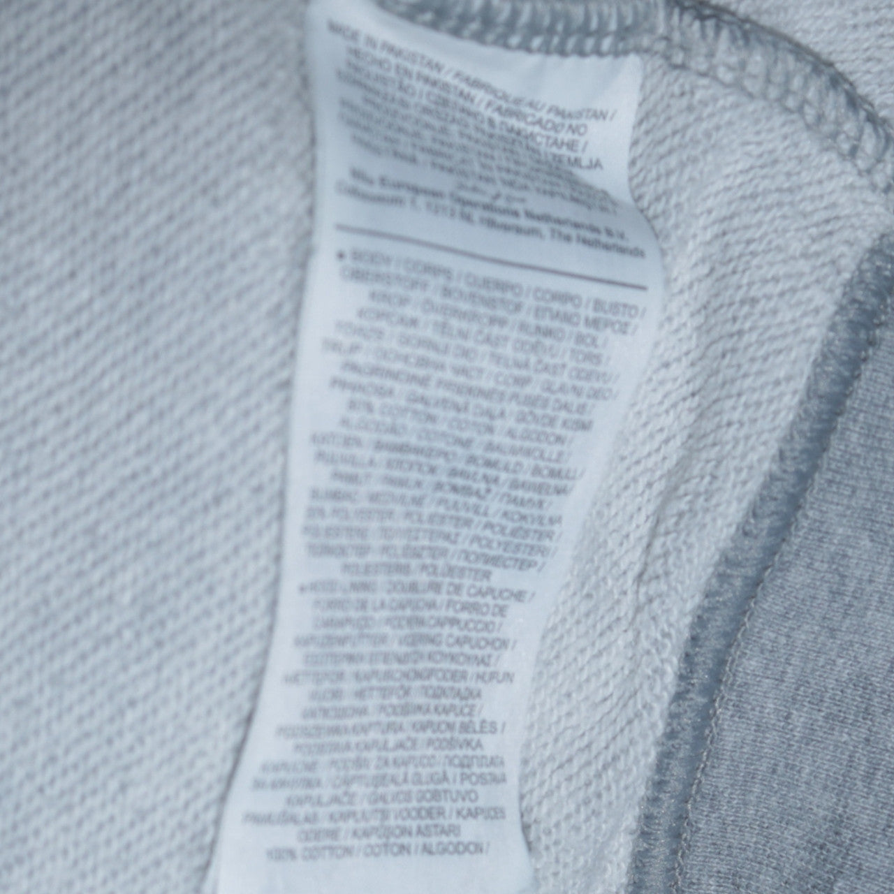 Nike Men's Grey Pullover Hoodie Small Regular Fit Sportswear