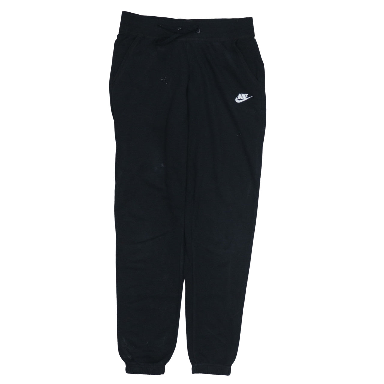 Nike Men's Black Small Jogger Sweatpants Drawstring Tapered Fit