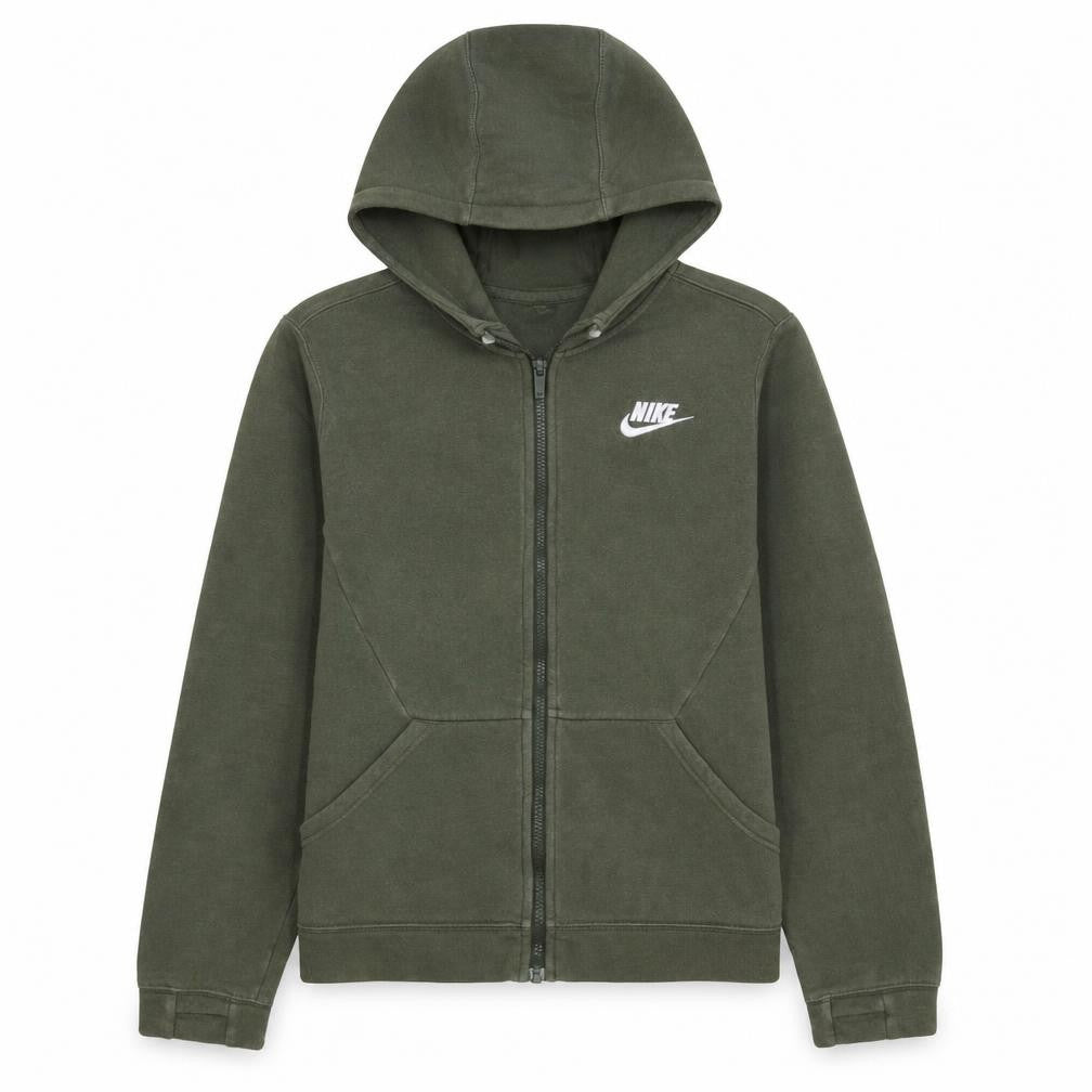 Nike Boys Green Full Zip Fleece Hoodie XL 13-15 Years