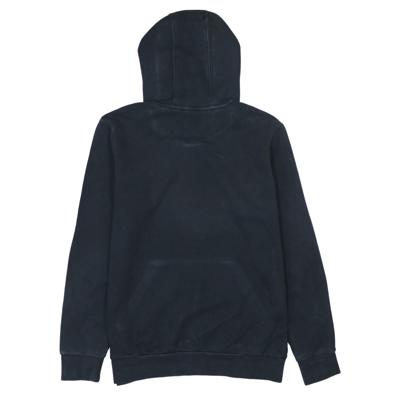 Adidas Boys Black Pullover Hoodie 13-14 Years Regular Fit Fleece Logo Top