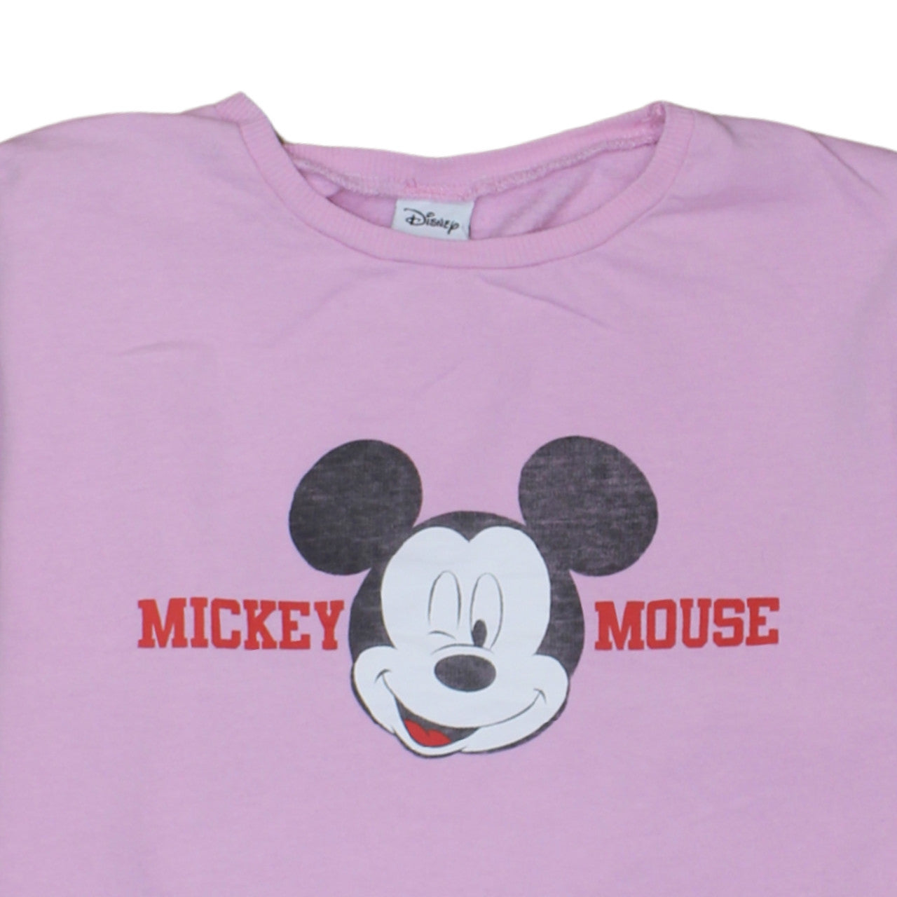 Disney Atmosphere Women's Pink Mickey Mouse Sweatshirt Size 10