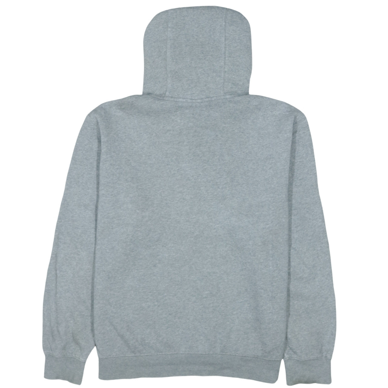 Nike Men's Grey Pullover Hoodie M Regular Fit Fleece Sweatshirt