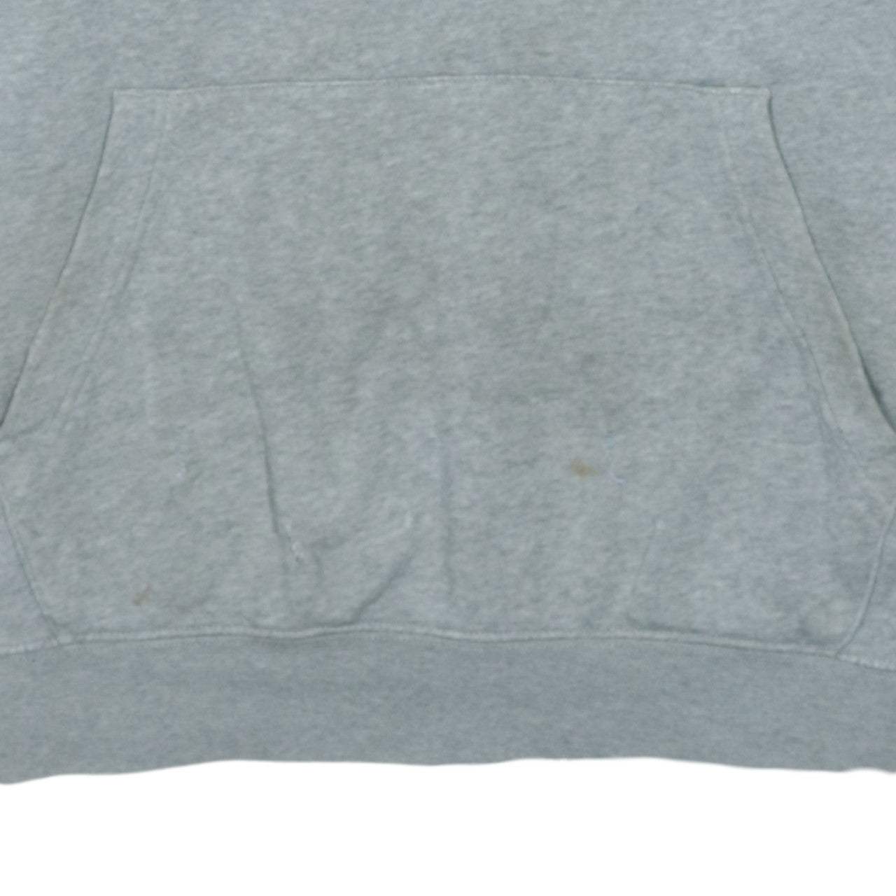 Nike Men's Grey Pullover Hoodie M Regular Fit Fleece Sweatshirt