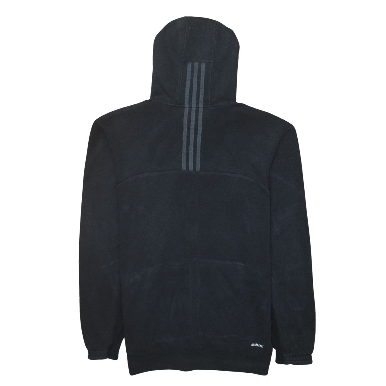 Adidas Men's Black Full Zip Hoodie Size M Regular Fit Sportswear