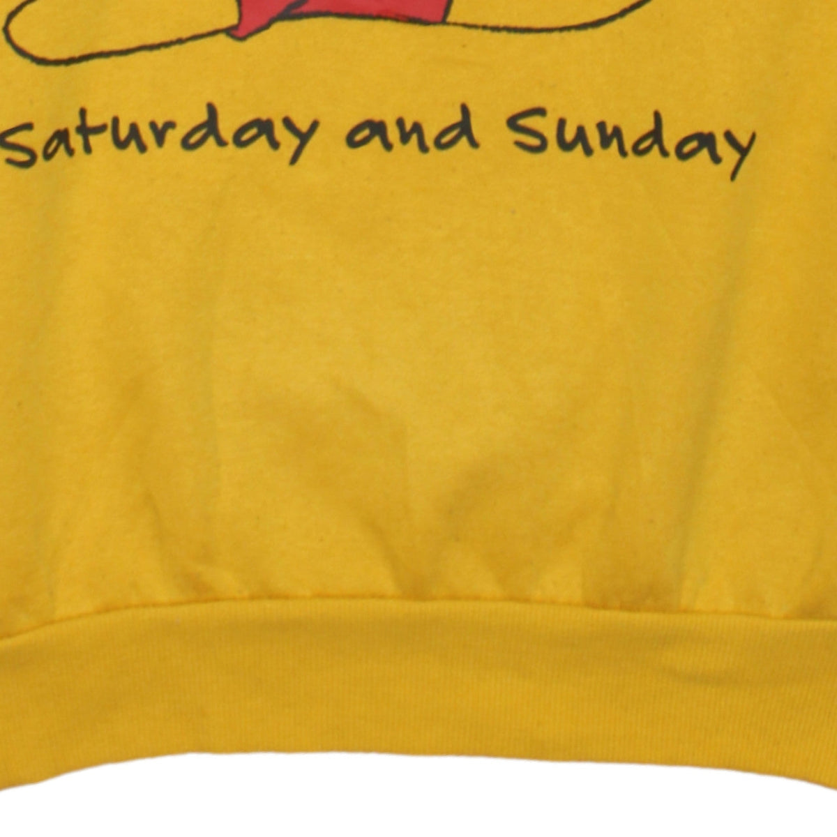 Disney Winnie the Pooh Yellow Women's XS Pullover Sweatshirt