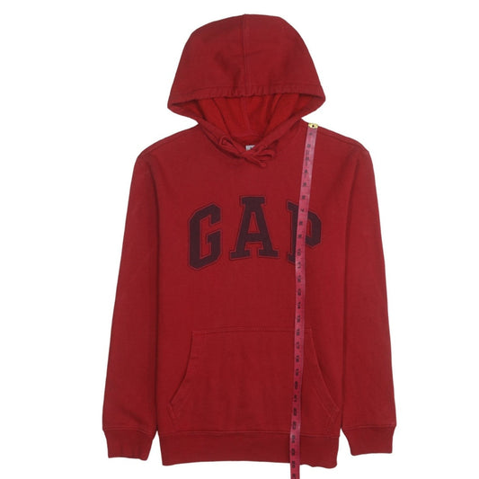 GAP Men's Red XS Pullover Logo Hoodie Sweatshirt
