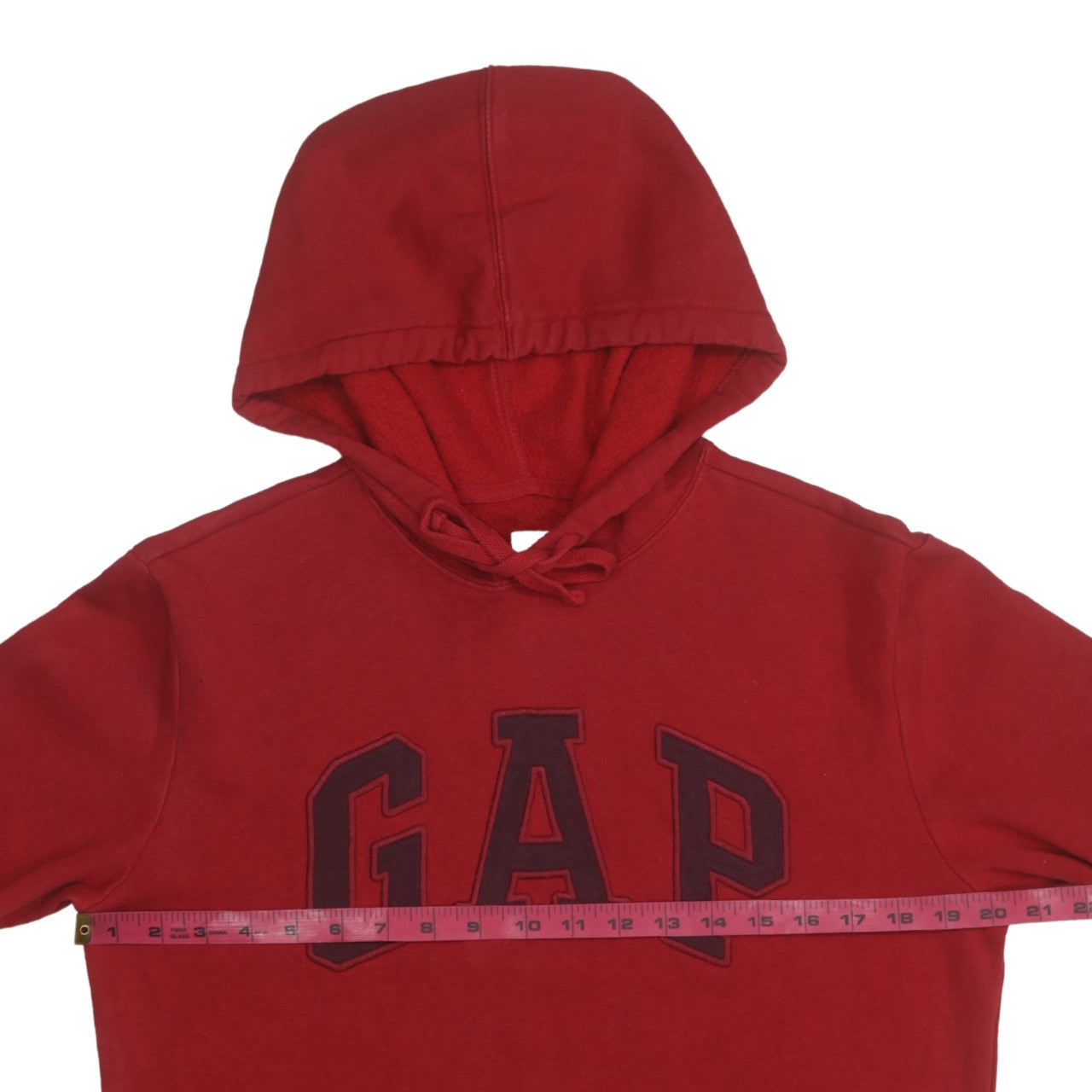 GAP Men's Red XS Pullover Logo Hoodie Sweatshirt