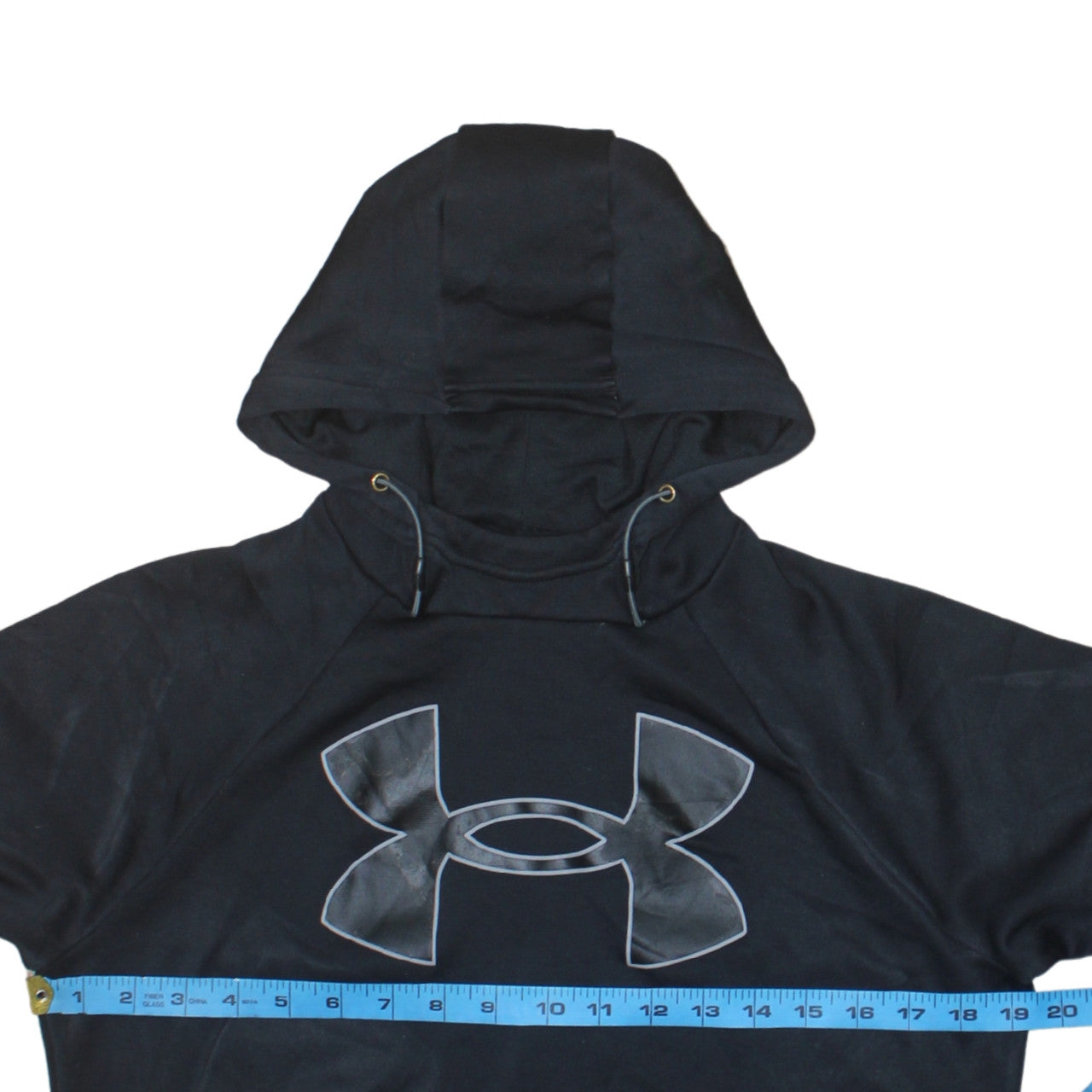 Under Armour Men's Black Pullover Hoodie Size L Sports Style