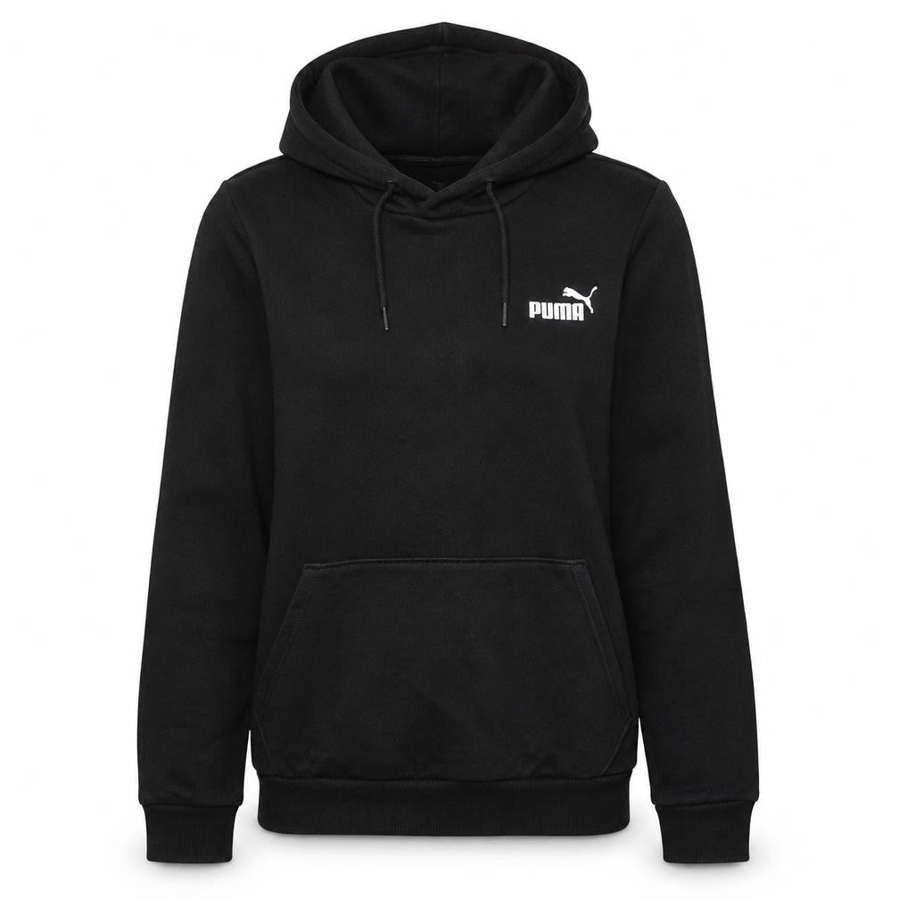 Puma Womens Black Pullover Hoodie Medium Sportswear Casual