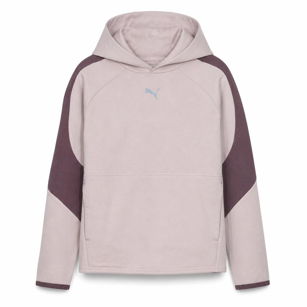 Puma Womens Pale Pink Pullover Hoodie XS Lightweight Athletic