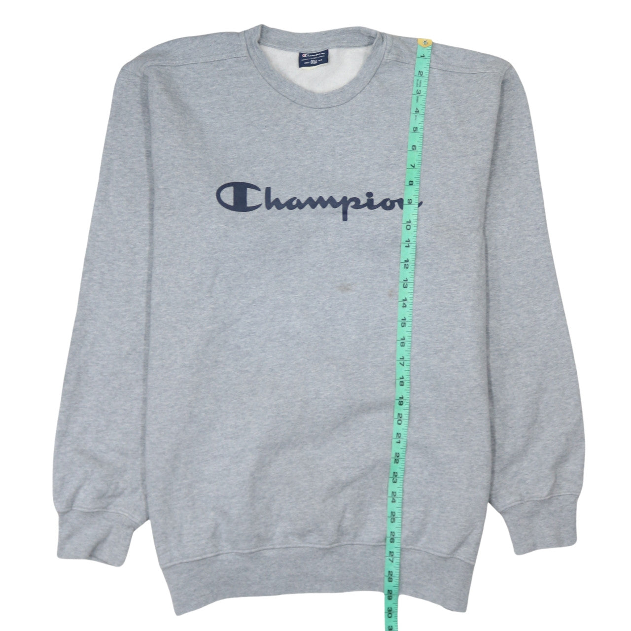 Champion Mens Grey 2XL Classic Crew Neck Pullover Sweatshirt