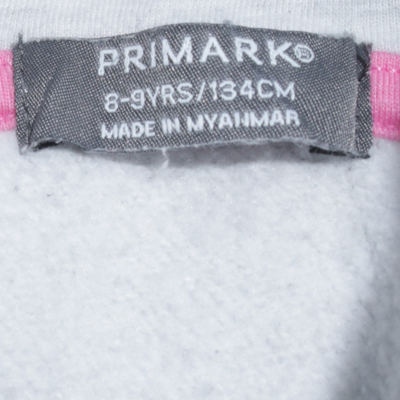 Primark Girls Grey 'Hopes and Dreams' Pullover Hoodie 8-9 Years