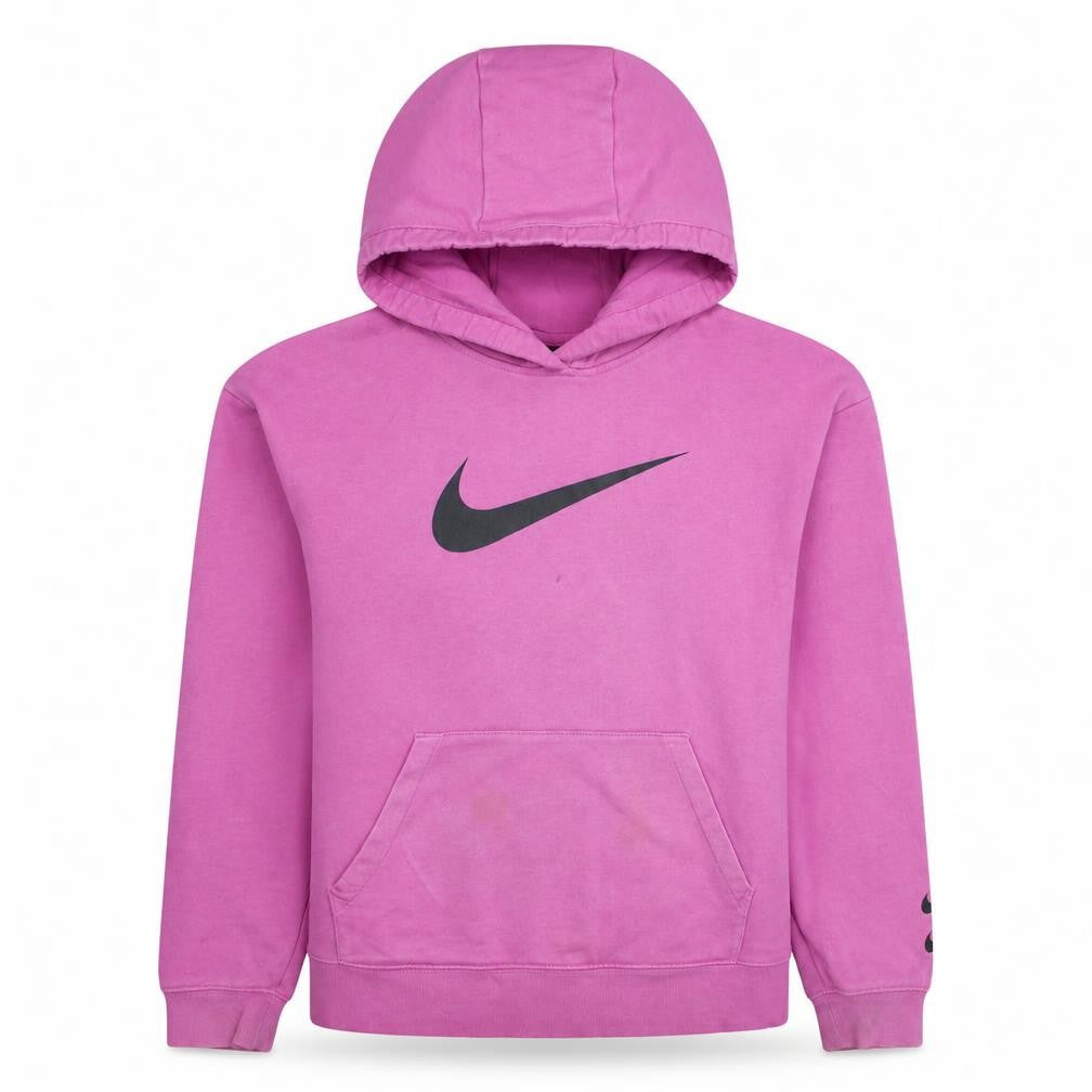 Nike Women's Pink Pullover Hoodie Small Cotton Blend Casual