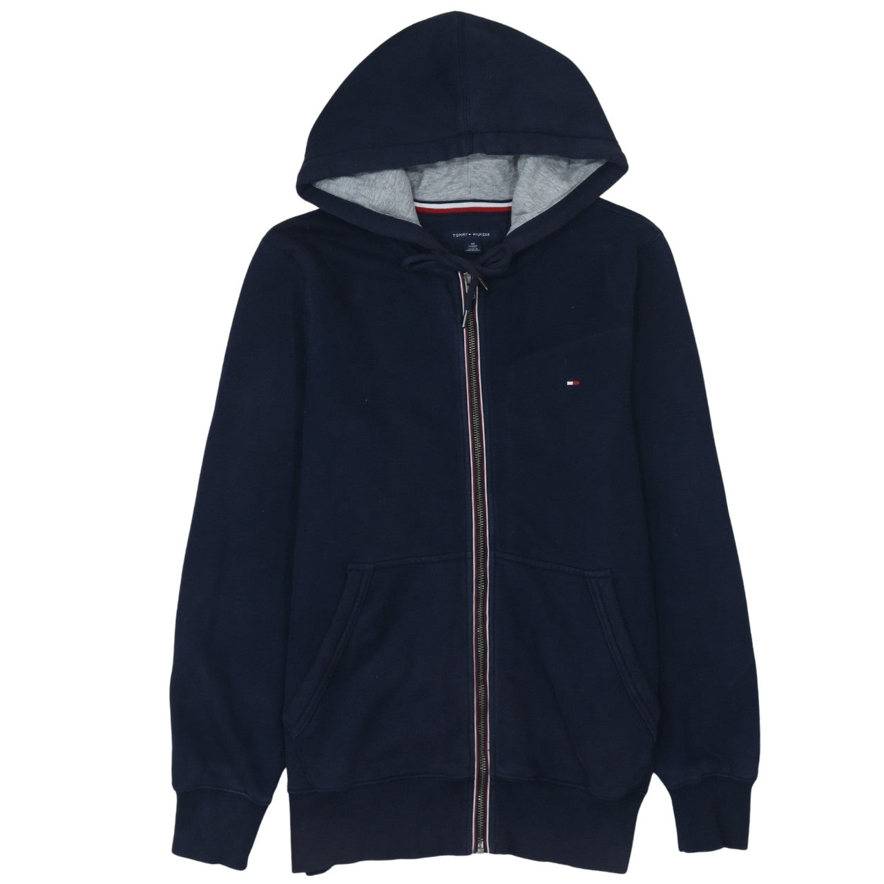 Tommy Hilfiger Men's Blue XS Full Zip Hoodie Sweatshirt