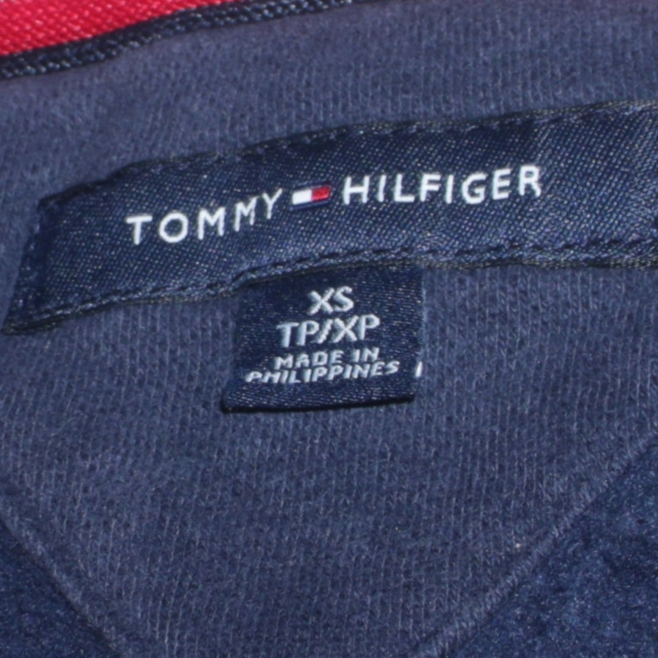 Tommy Hilfiger Men's Blue XS Full Zip Hoodie Sweatshirt