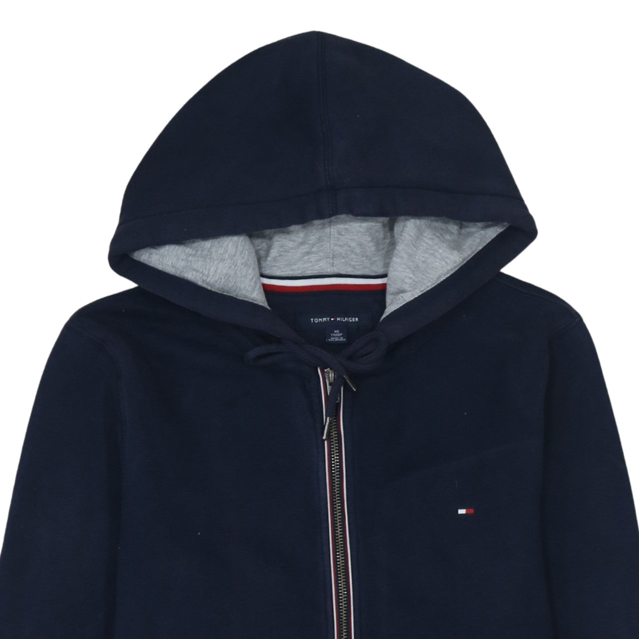 Tommy Hilfiger Men's Blue XS Full Zip Hoodie Sweatshirt