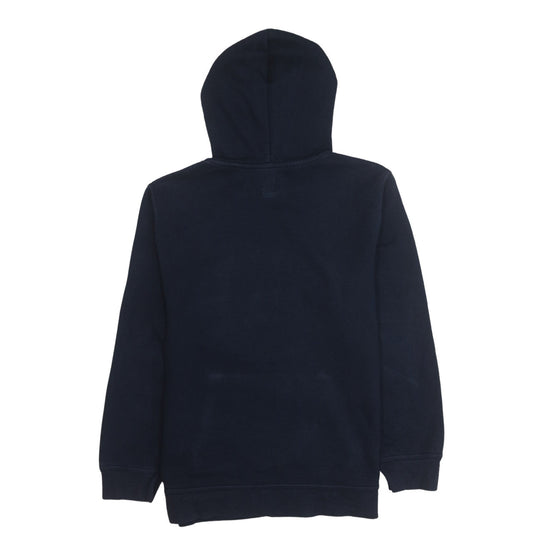 GAP Kids Boys Navy Blue Pullover Hoodie 13-14 Years Cotton Fleece