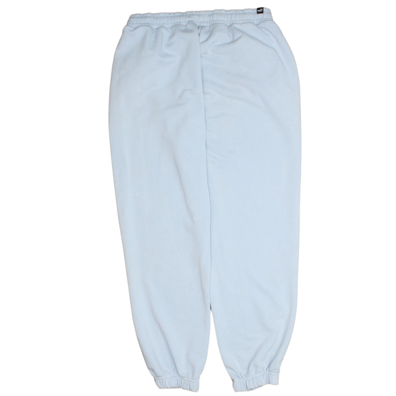 Puma Men's Blue Jogger Sweatpants M Fleece Tapered Fit