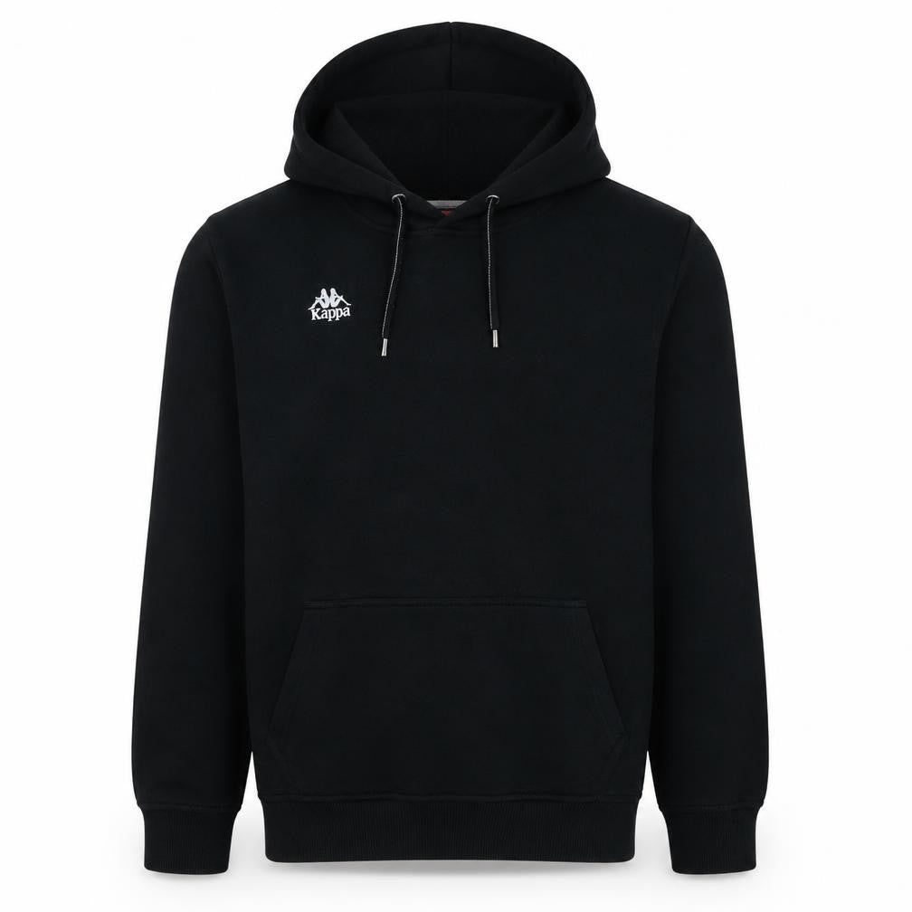 Kappa Men's Black Medium Pullover Hoodie Sweatshirt