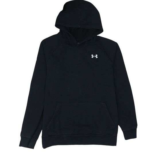 Under Armour Boys Black Size YXL Pullover Hoodie Loose Fit Sweatshirt