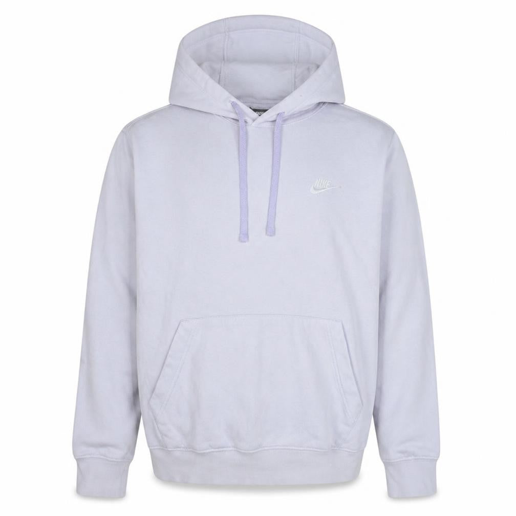 Nike Men's White Pullover Hoodie Medium Regular Fit Sports Style
