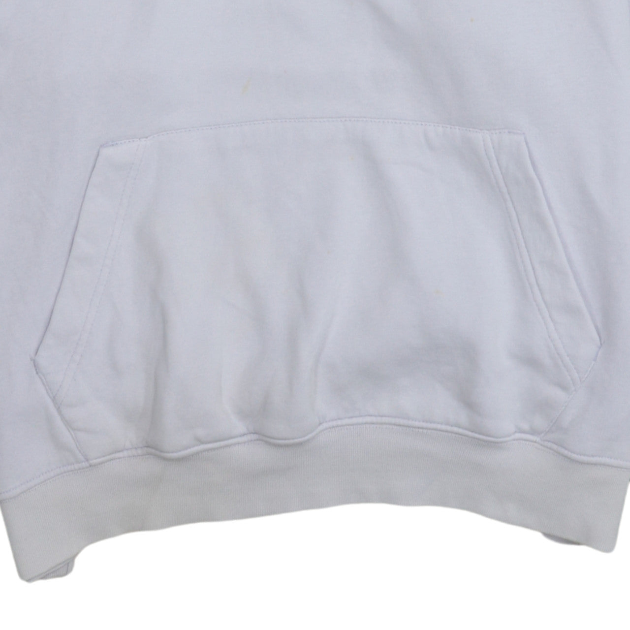Nike Men's White Pullover Hoodie Medium Regular Fit Sports Style