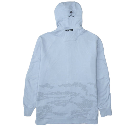 Nike Air Max Women’s Grey Full Zip Hoodie XL Cotton Blend