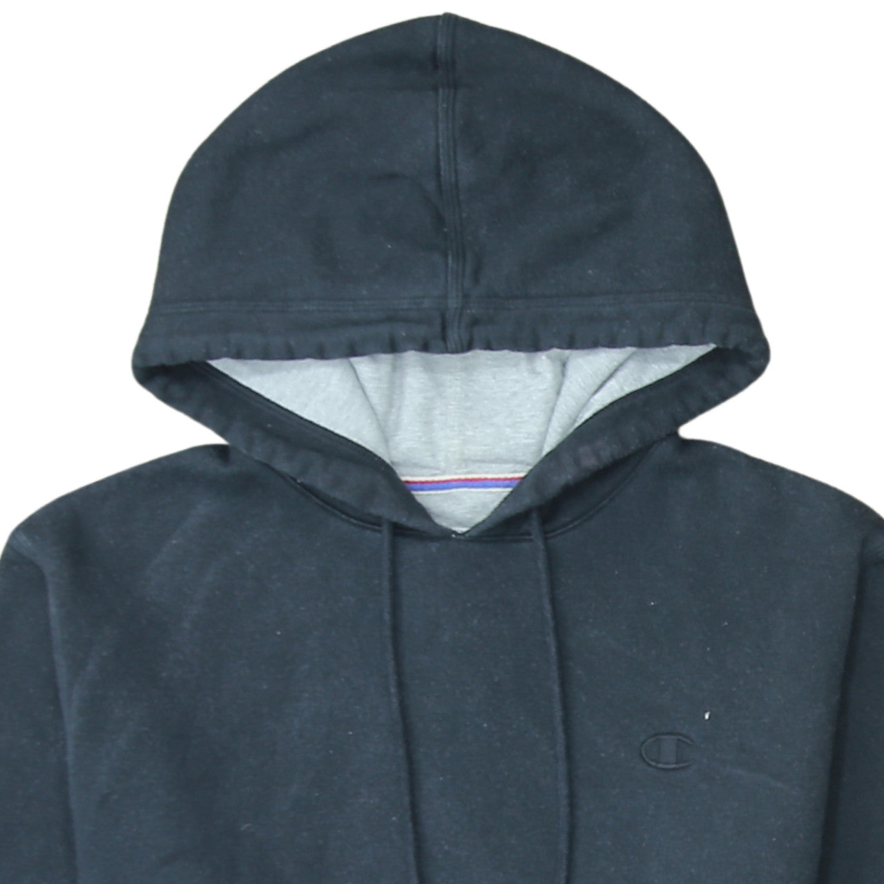 Champion Men's Black Pullover Hoodie Size S Fleece Regular Fit