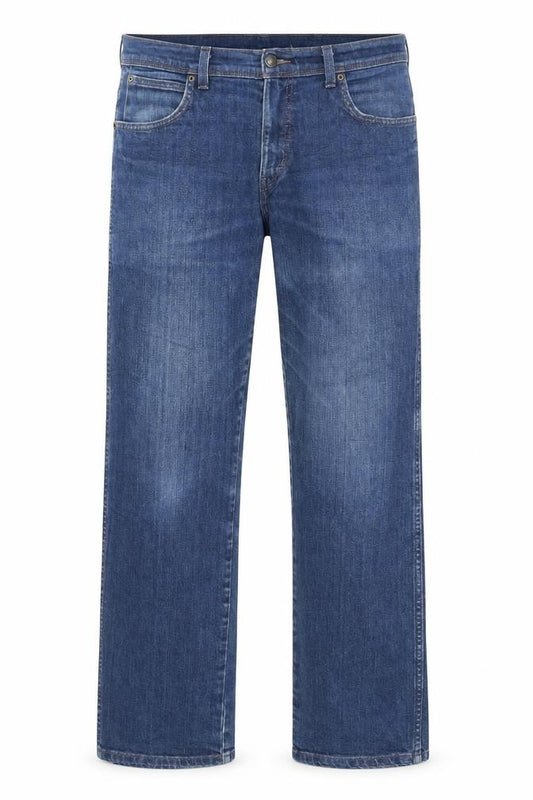 Wrangler Men's Blue Regular Fit Straight Denim Jeans W33 L32