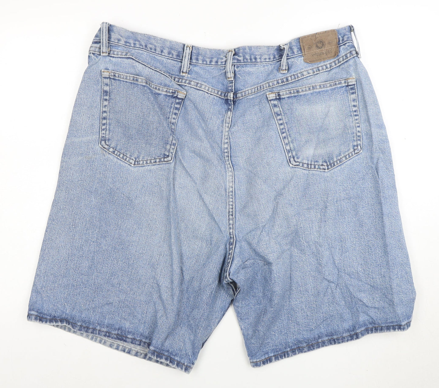 Wrangler Men's Blue Denim Relaxed Fit Shorts Size 44