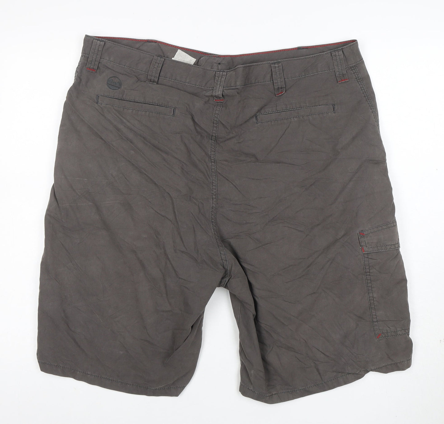 Wrangler Men's Grey Cargo Shorts Size 40 Cotton Nylon Blend