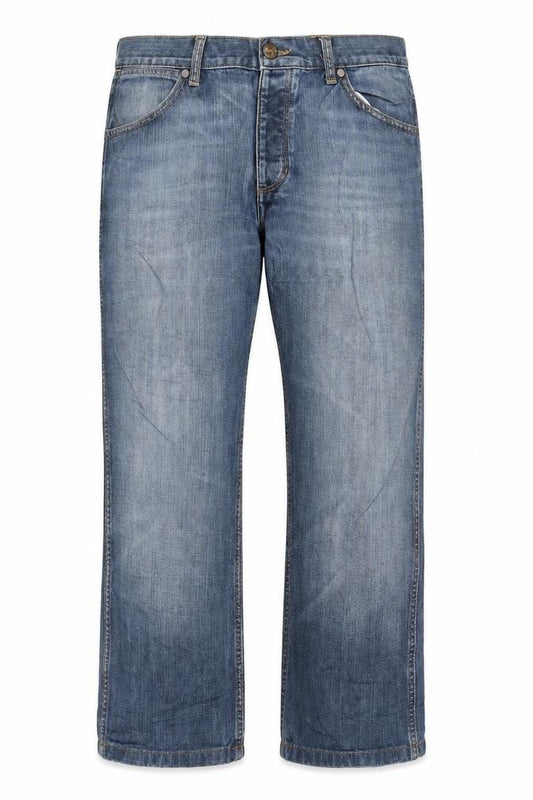 Wrangler Men’s Blue Regular Fit Straight Leg Ace Jeans W36 L32