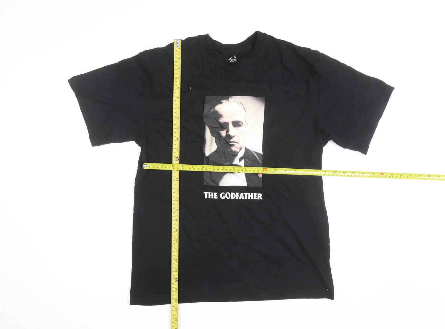 Pull & Bear Men’s Black The Godfather Graphic T-Shirt XS